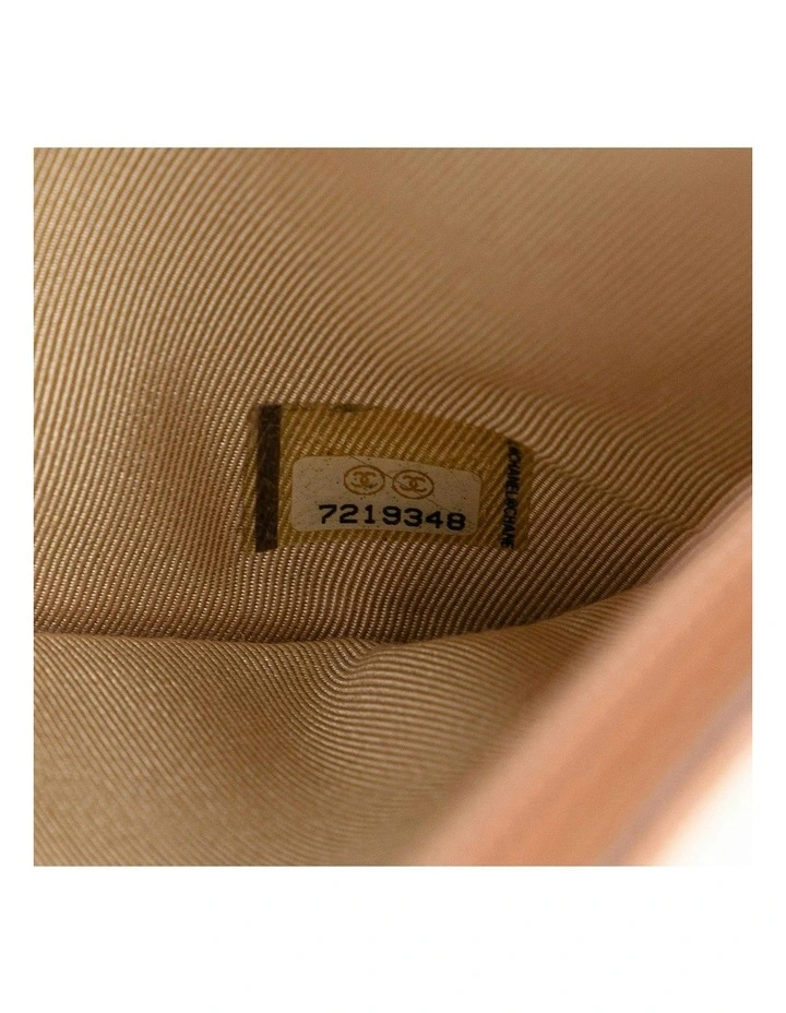 Chanel Chain Evening Bag Pre-Loved in Pink image 6