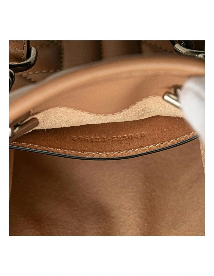 Gucci Quilted Leather Top Handle Bag Pre-Loved in Brown image 5