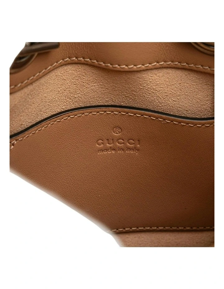 Gucci Quilted Leather Top Handle Bag Pre-Loved in Brown image 7