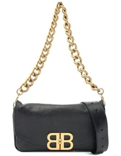 Balenciaga Chain Shoulder Bag Pre-Loved in Black