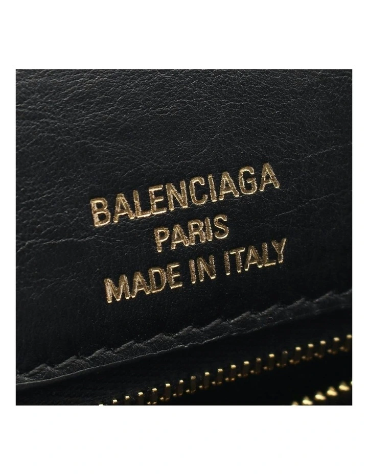 Balenciaga Chain Shoulder Bag Pre-Loved in Black image 4