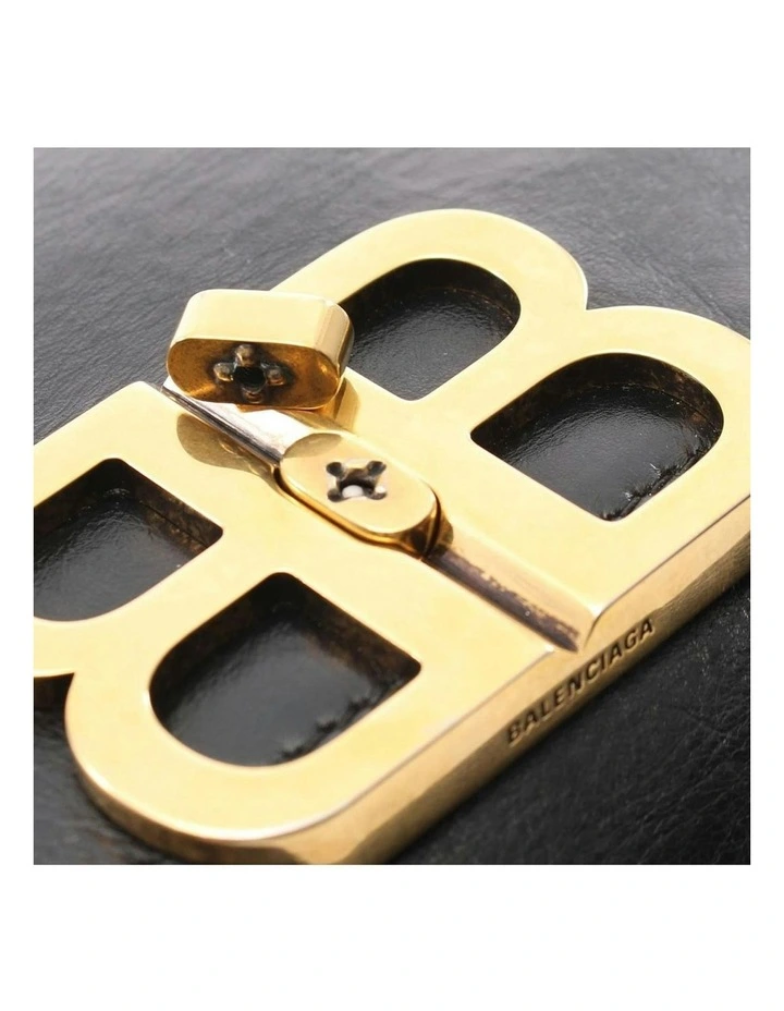 Balenciaga Chain Shoulder Bag Pre-Loved in Black image 6