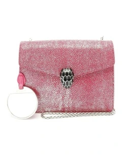Bvlgari Chain Crossbody Bag Pre-Loved in Pink