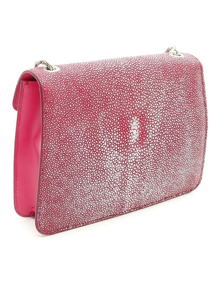 Bvlgari Chain Crossbody Bag Pre-Loved in Pink image 2