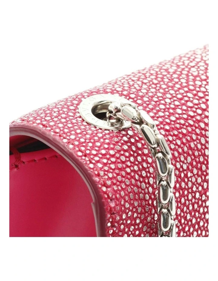 Bvlgari Chain Crossbody Bag Pre-Loved in Pink image 6