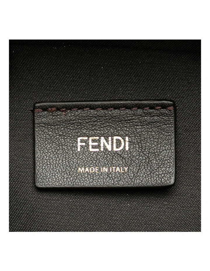 Fendi Oval Leather Shoulder Bag Pre-Loved in Brown image 5