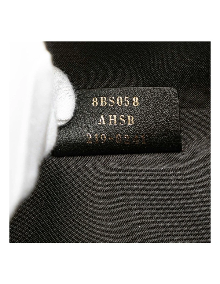 Fendi Oval Leather Shoulder Bag Pre-Loved in Brown image 6