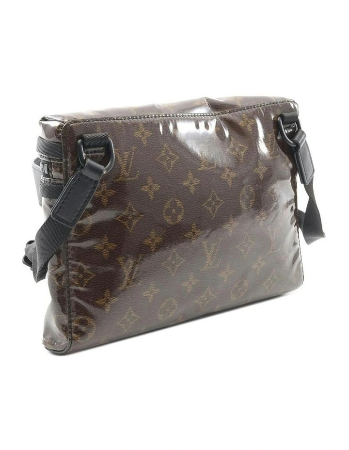 Louis Vuitton Printed Leather Waist Bag Pre-Loved in Brown image 2