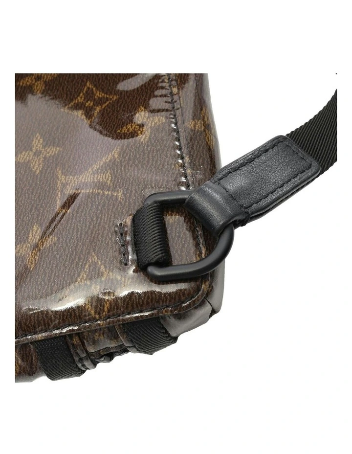 Louis Vuitton Printed Leather Waist Bag Pre-Loved in Brown image 7