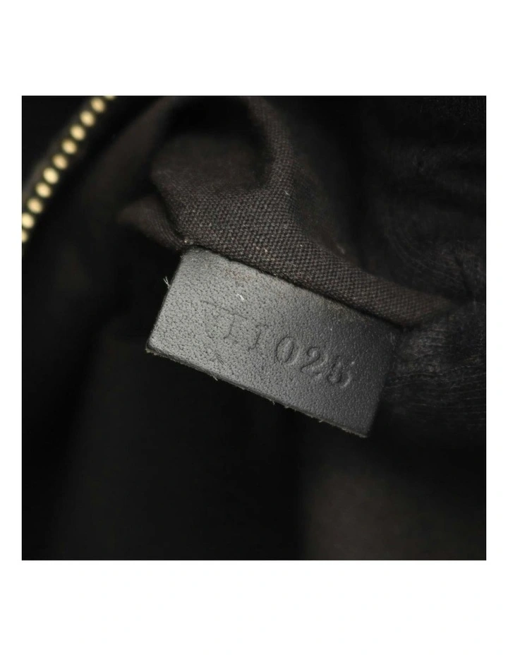 Louis Vuitton Printed Pre-Loved Bag in Black image 4