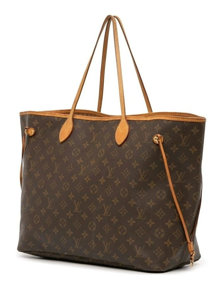 Louis Vuitton Printed Tote Bag Pre-Loved in Brown image 2