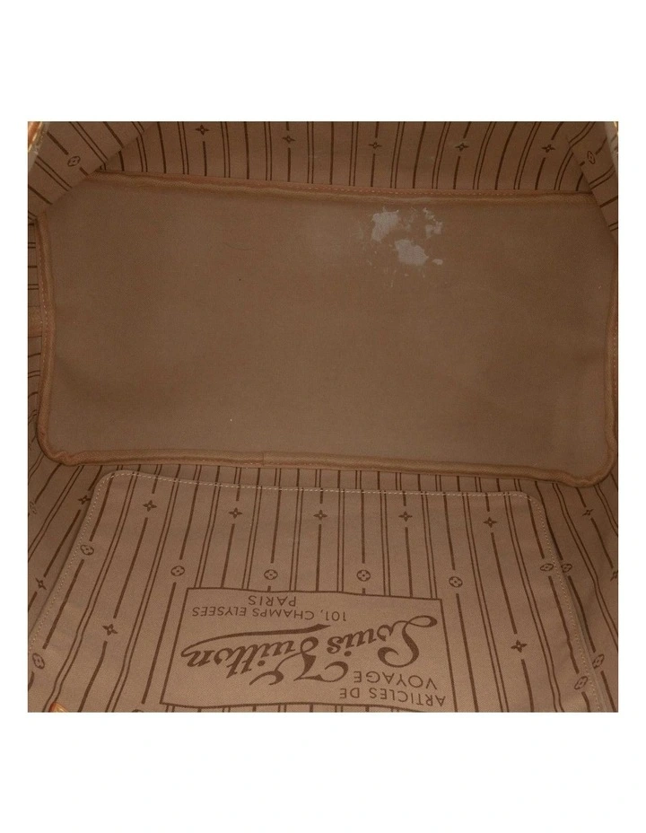 Louis Vuitton Printed Tote Bag Pre-Loved in Brown image 4