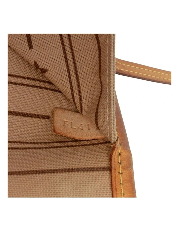 Louis Vuitton Printed Tote Bag Pre-Loved in Brown image 6