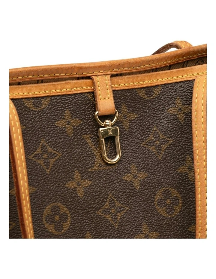 Louis Vuitton Printed Tote Bag Pre-Loved in Brown image 7