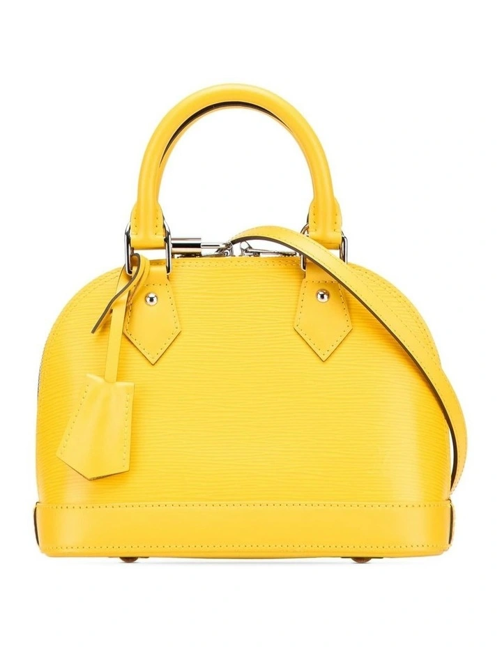 Louis Vuitton Leather Top Handle Bag Pre-Loved (Azura Fashion Group ABN 30 617 598 651) in Yellow image 1
