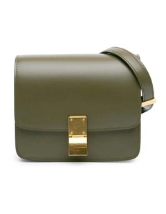 Celine Crossbody Flap Bag Pre-Loved in Green