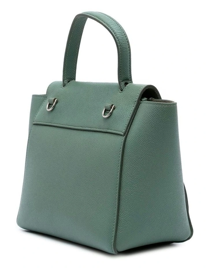 Celine Leather Belt Bag Pre-Loved in Green image 2