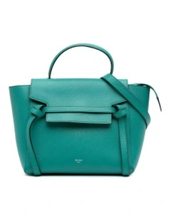 Celine Top Handle Bag Pre-Loved in Green