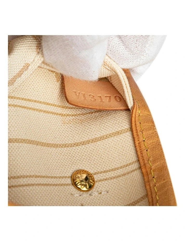 Louis Vuitton Versatile Tote Bag Pre-Loved in White image 6