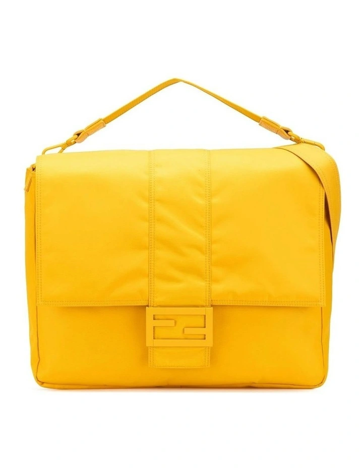 Fendi Padded Fabric Bag Pre-Loved in Yellow image 1