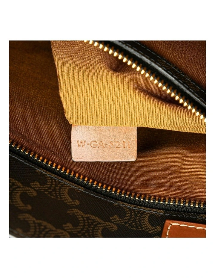 Celine Stylish Coated Canvas Tote Bag in Grey image 5