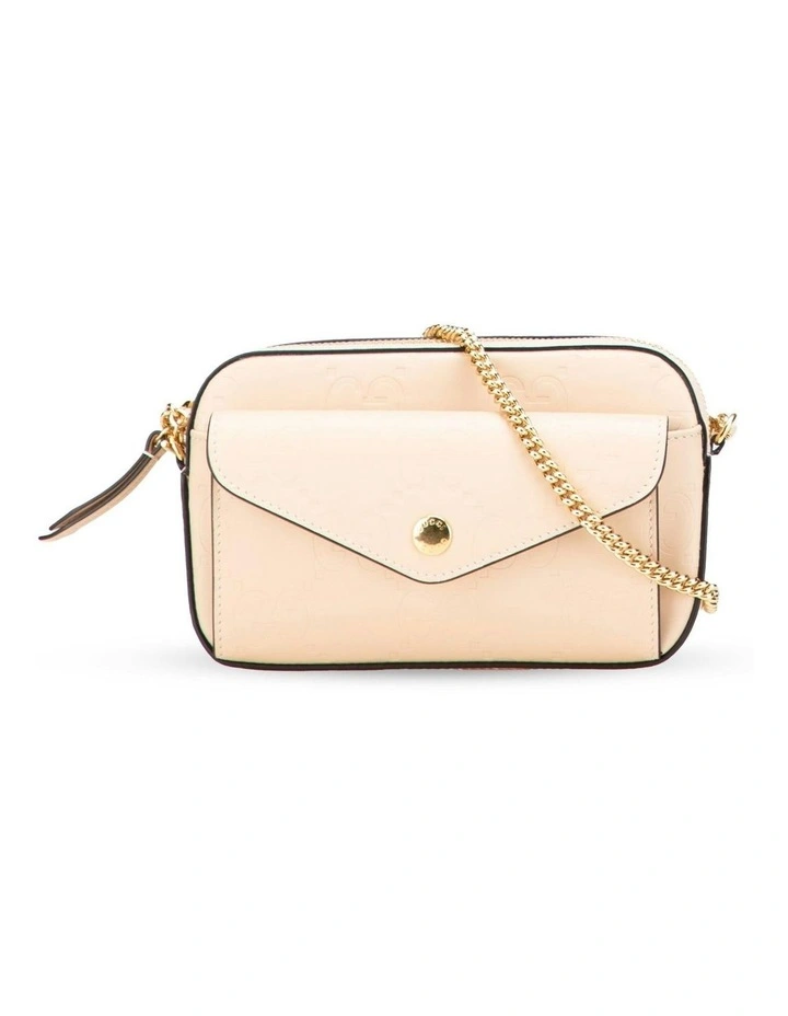 Gucci Elegant Embossed Crossbody Bag in Brown image 1