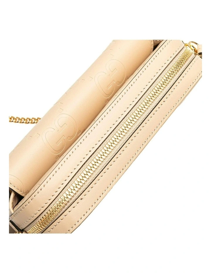 Gucci Elegant Embossed Crossbody Bag in Brown image 6