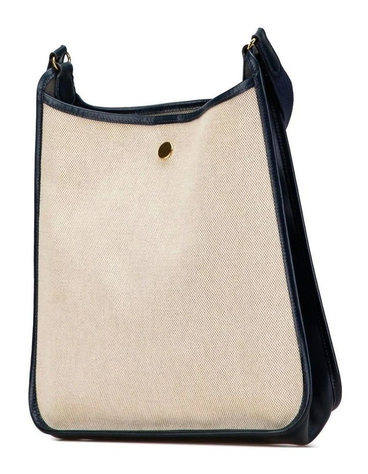 Canvas Shoulder Bag Pre-Loved in Brown image 2