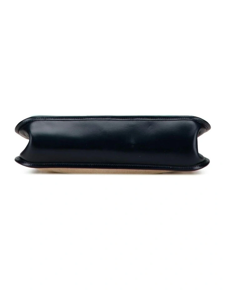 Canvas Shoulder Bag Pre-Loved in Brown image 3