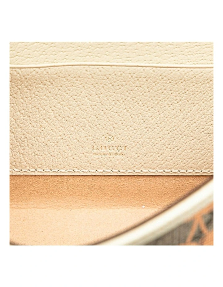 Gucci Printed Top Handle Bag Pre-Loved in Brown image 5