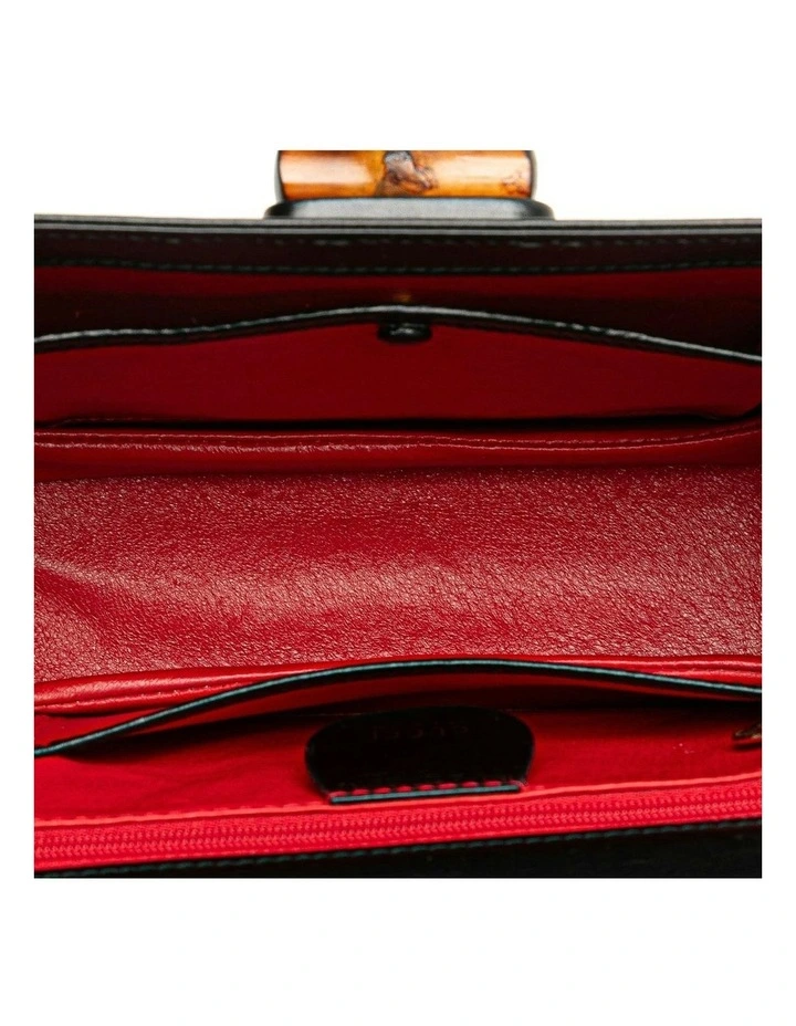 Gucci Top Handle Bag Pre-Loved in Black image 4