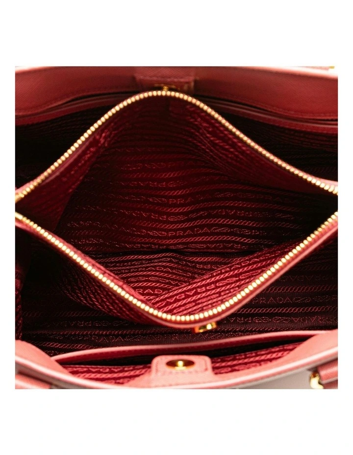 Structured Leather ABN 30 617 598 651 Tote Bag in Pink image 4