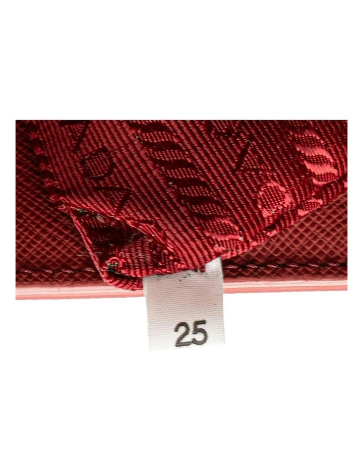 Structured Leather ABN 30 617 598 651 Tote Bag in Pink image 6