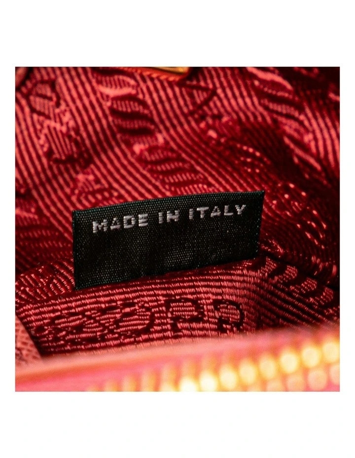 Structured Leather ABN 30 617 598 651 Tote Bag in Pink image 7