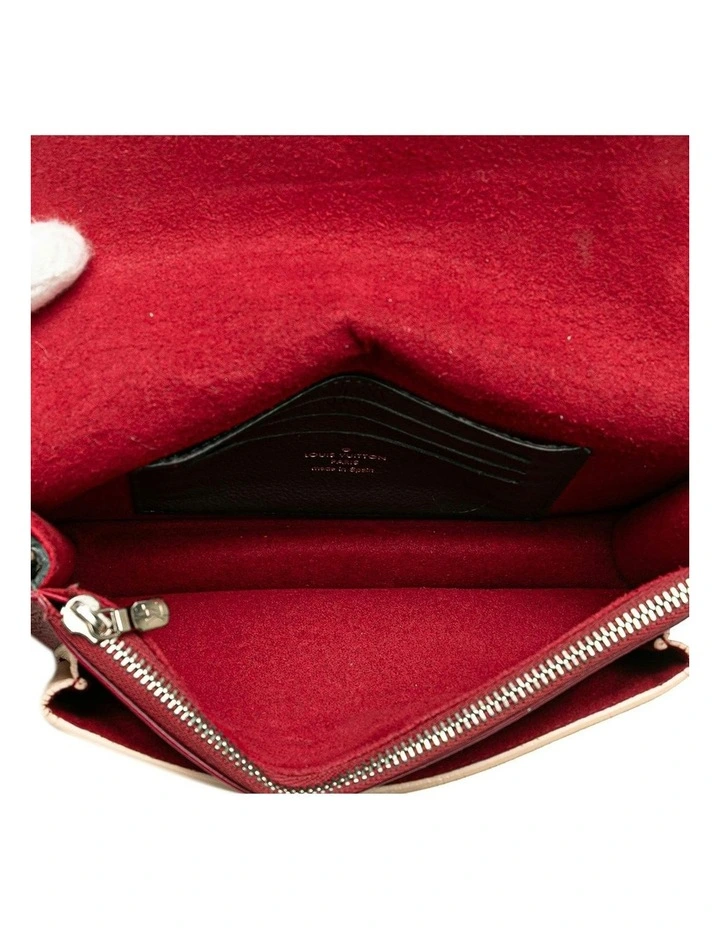 Chain Leather ABN 30 617 598 651 Wallet in Red image 4