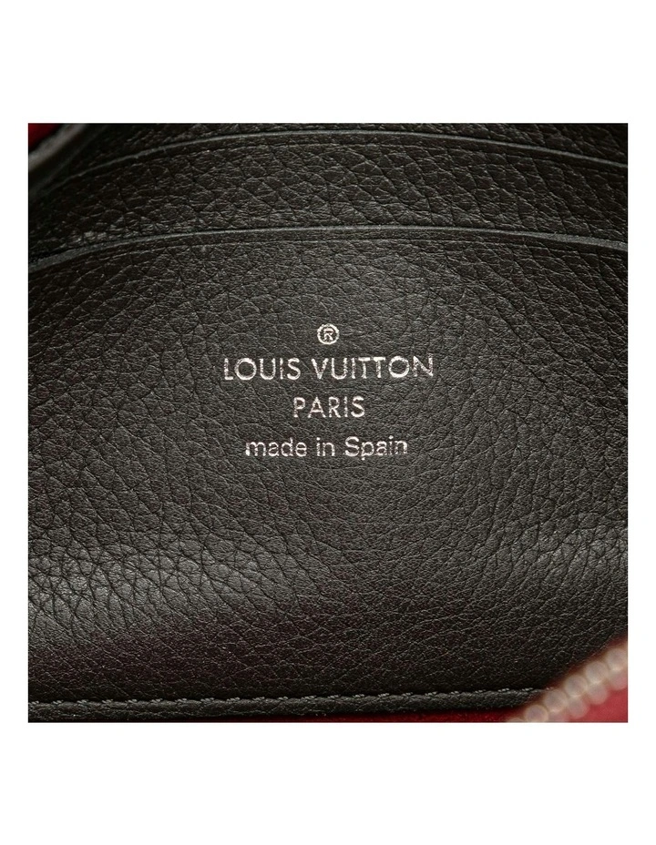 Chain Leather ABN 30 617 598 651 Wallet in Red image 5