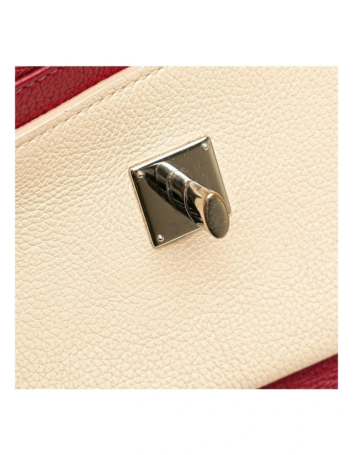 Chain Leather ABN 30 617 598 651 Wallet in Red image 7