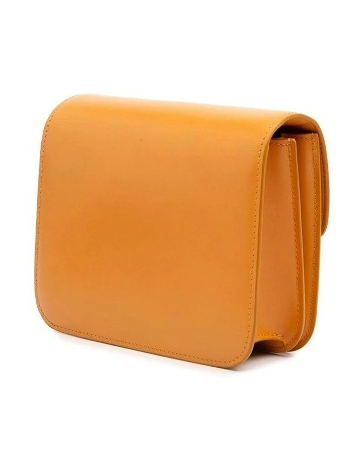 Flap Closure ABN 30 617 598 651 Shoulder Bag in Orange image 2