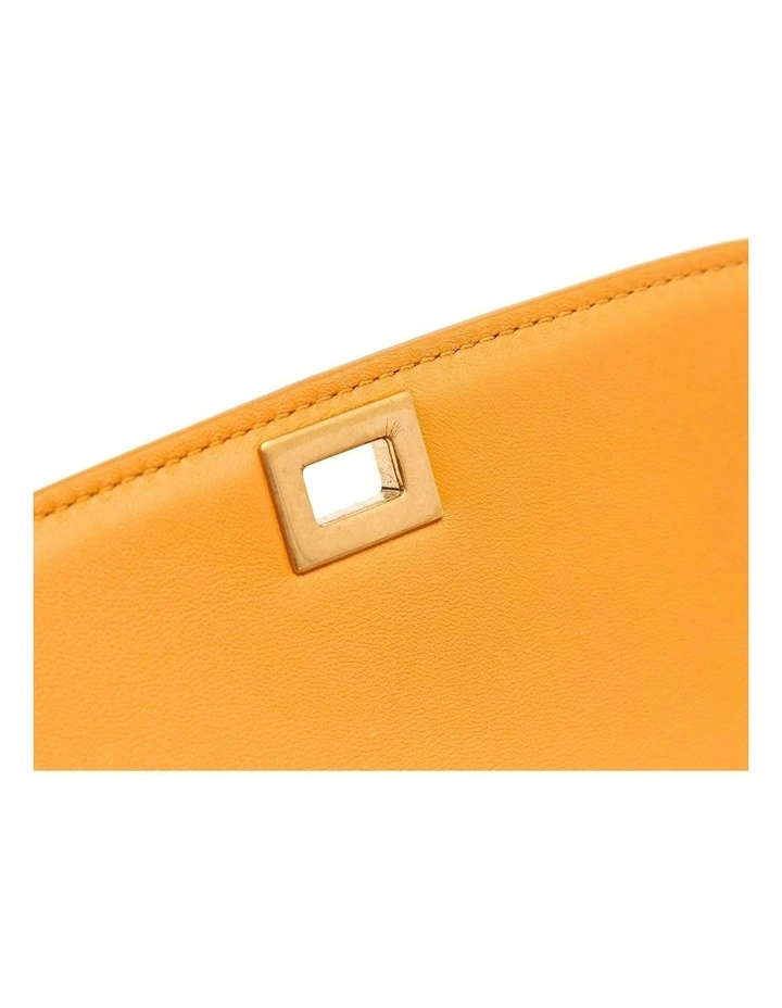 Flap Closure ABN 30 617 598 651 Shoulder Bag in Orange image 7