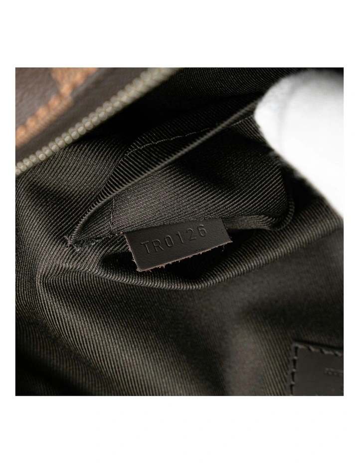 Crossbody Messenger Bag Pre-Loved (Azura Fashion Group ABN 30 617 598 651) in Brown image 6