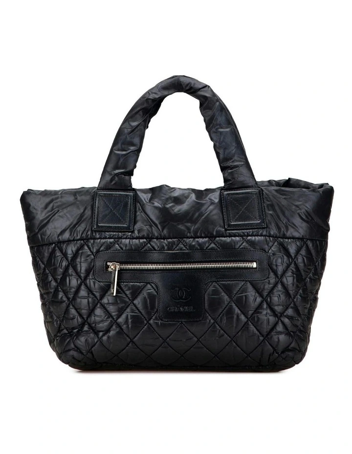 Quilted Tote Bag (Fashion Group ABN 30 617 598 651) in Black image 1