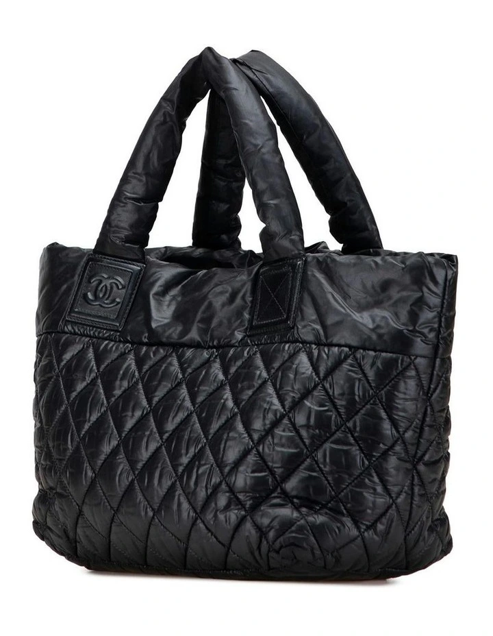 Quilted Tote Bag (Fashion Group ABN 30 617 598 651) in Black image 2