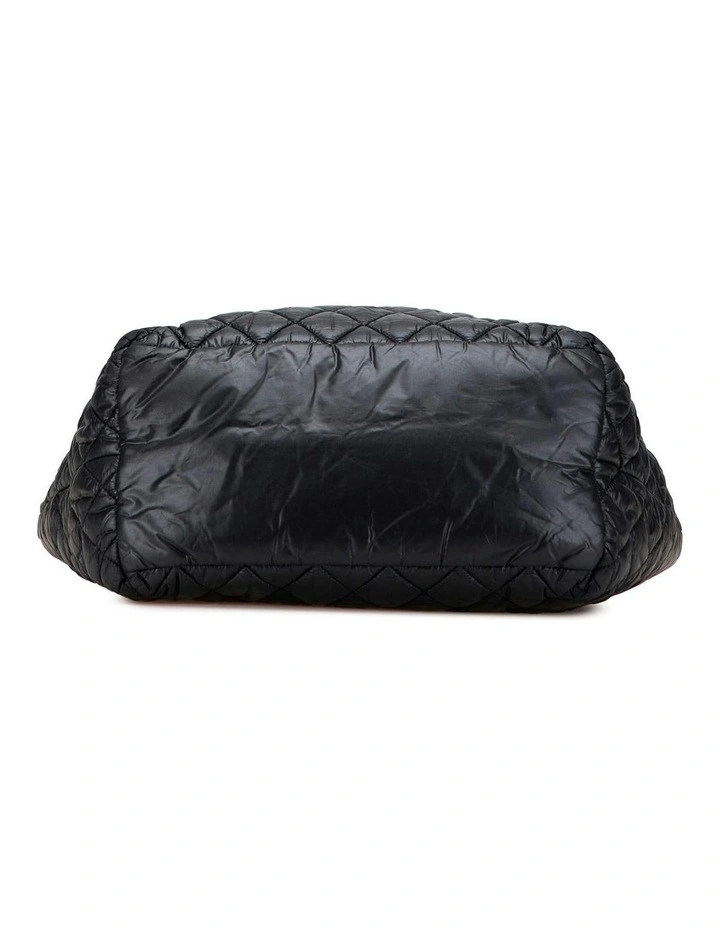 Quilted Tote Bag (Fashion Group ABN 30 617 598 651) in Black image 3