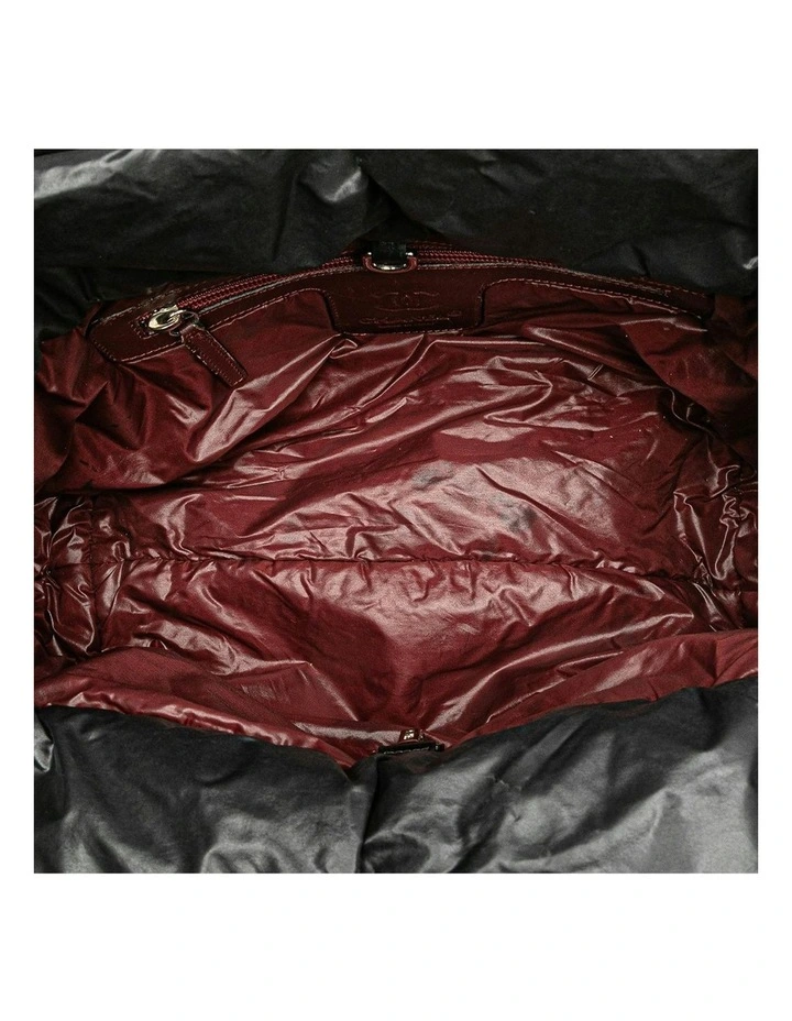 Quilted Tote Bag (Fashion Group ABN 30 617 598 651) in Black image 4