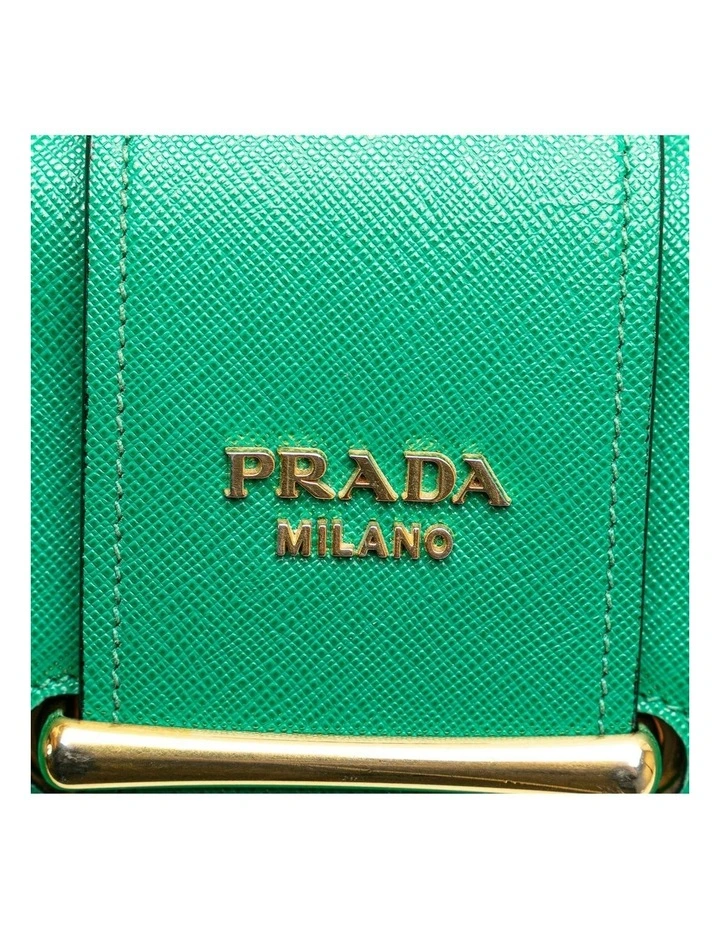 Elegant ABN 30 617 598 651 Top Handle Bag With Chain Strap in Green image 7