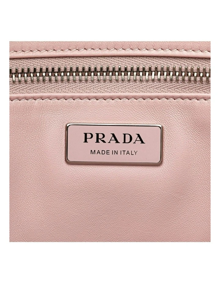 Leather ABN 30 617 598 651 Tote Bag With Top Handles in Pink image 5