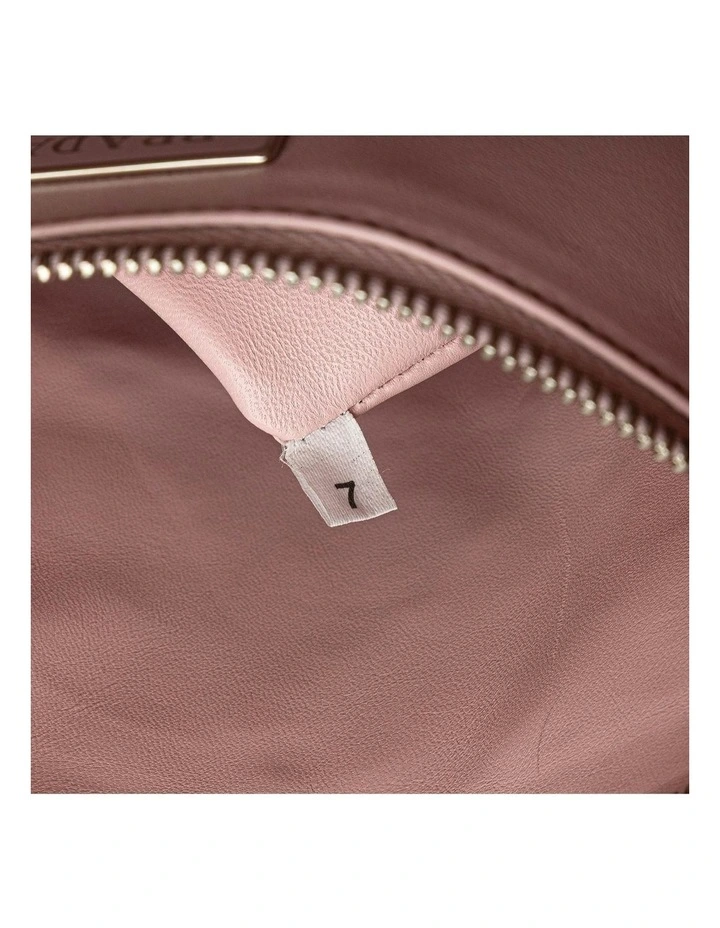 Leather ABN 30 617 598 651 Tote Bag With Top Handles in Pink image 7