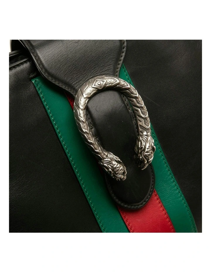 Leather Tote Bag Pre-Loved (Azura Fashion Group ABN 30 617 598 651) in Black image 7