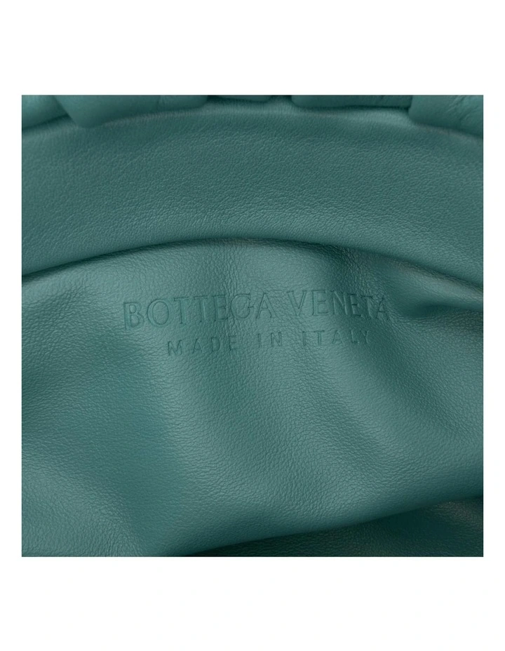 Bottega Veneta Chain Leather Clutch Pre-Loved (Azura Fashion Group ABN 30 617 598 651) in Blue image 5