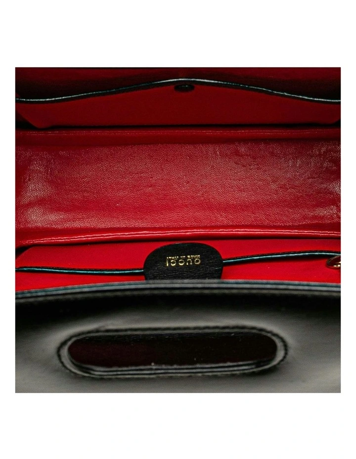 Gucci Bamboo Handle Leather Bag Pre-Loved (Azura Fashion Group ABN 30 617 598 651) in Black image 4